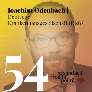 gmp054 Joachim Odenbach - Deutsche Krankenhausgesellschaft (DKG)